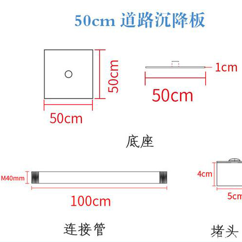金华沉降板规格型号如何选择？